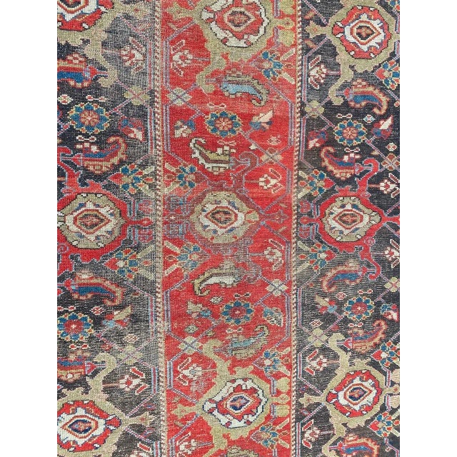 Antique Wool Malayer Runner For Sale - Image 10 of 16