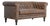 Two-Seater Leather Sofa With Tufted Detailing For Sale