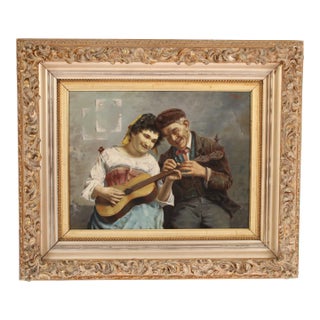 Painting by Jules Zermatti For Sale