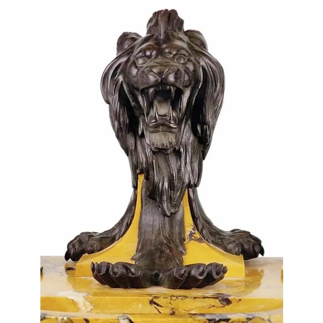 19th Century Napoleon III Lion Inkwell For Sale - Image 4 of 6