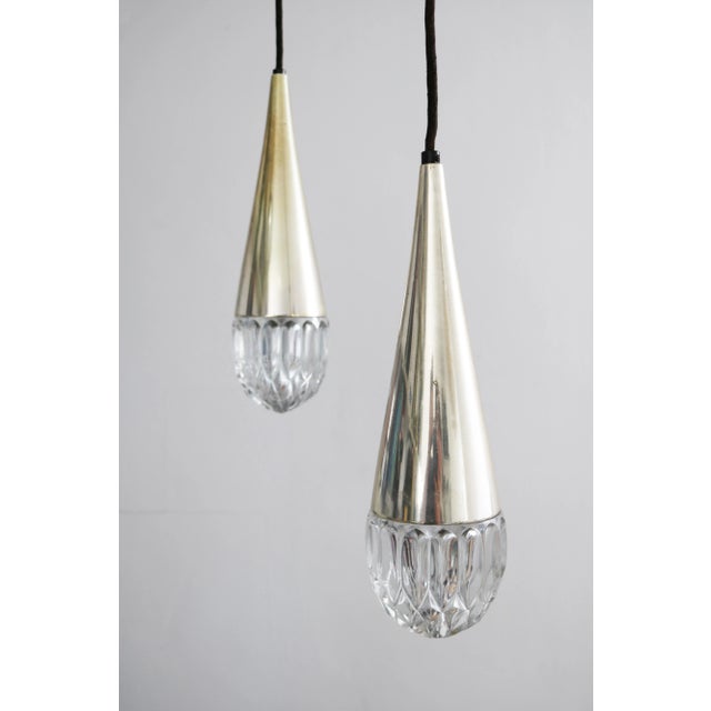 Vintage Cascade Pendant Light from Kaiser Leuchten, 1970s For Sale - Image 6 of 10