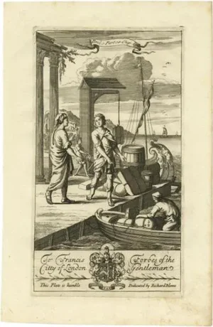 Port Scene in London, 1686, Paper