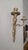 Bronze Pair Vintage Bronze Wall Candle Sconces, French Regency Style Candelabra, Hollywood Regency Brass Wall Decor, Neoclassical Candle Holders For Sale - Image 8 of 14