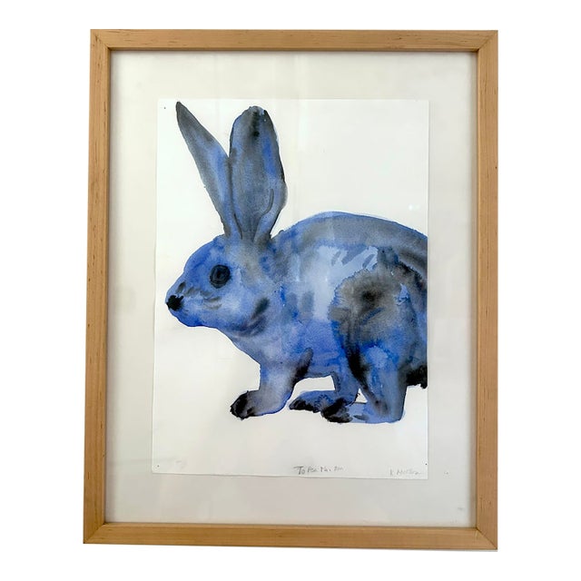 Kim McCarty | Untitled (Blue Rabbit) For Sale