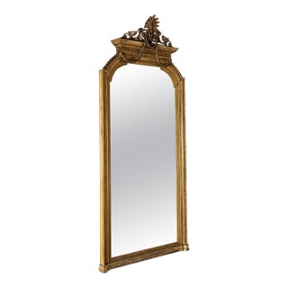 Late 20th Century Wall Mirror in Louis XVI Style For Sale