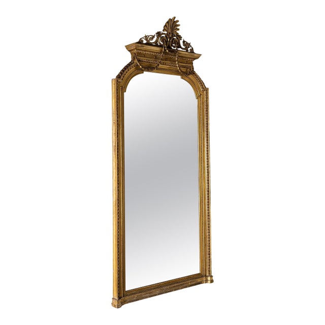 Late 20th Century Wall Mirror in Louis XVI Style For Sale