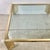 Paul Evans Monumental Vintage Brass & Glass Square Coffee Table, Cityscape Manner, 48 X 48 For Sale - Image 4 of 18
