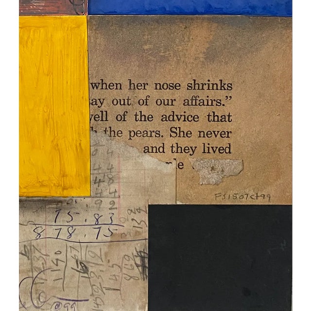 collage on watercolor paper by Cecil Touchon Created: c. 2000 Image size: 12 x 9 in Paper Size: 22 x 19 in Cecil Touchon...