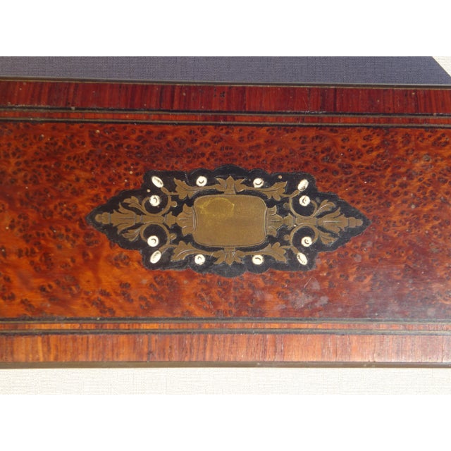 Cedar Wood Pen Case, 1800s For Sale - Image 16 of 18
