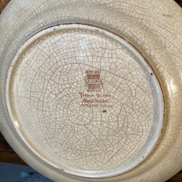Early 20th Century Antique Titian Ware by Adams China, England For Sale In Orlando - Image 6 of 6