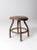 Mid 20th Century Vintage Industrial Metal Stool For Sale - Image 5 of 9