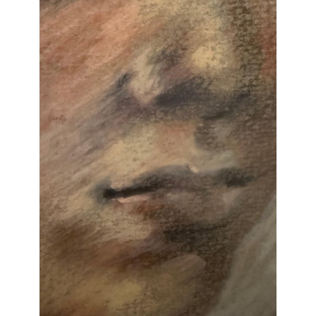Pastel Portrait of a Boy, by French Artist Padilla For Sale In Los Angeles - Image 6 of 7
