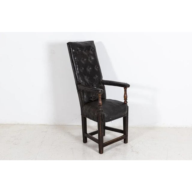 Irish Button Back Artist Sitters Chair, 19th Century For Sale - Image 4 of 11