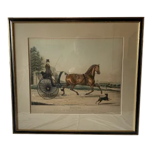 Early 19th Century Hand Coloured English Lithograph