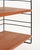 1960s Scandinavian Freestanding Modular Bookcase in Teak and Metal, 1960s For Sale - Image 5 of 10