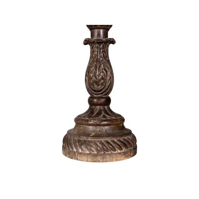 Late 18th Century Antique Carved Wooden Cup For Sale - Image 5 of 5