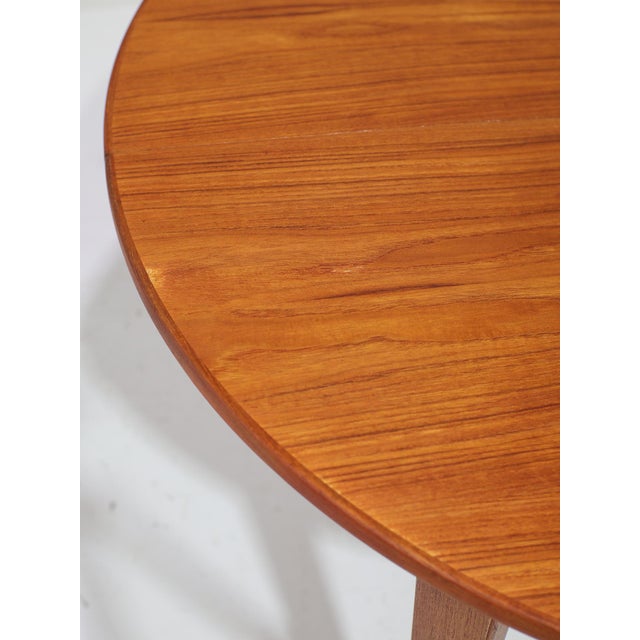 Model 55 Extendable Dining Table in Teak from Omann Jun, Denmark, 1960s For Sale - Image 16 of 18