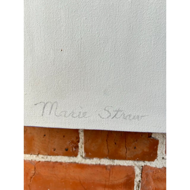 Family Portrait Original Painting by Marie Straw (1894-1996) For Sale - Image 6 of 6