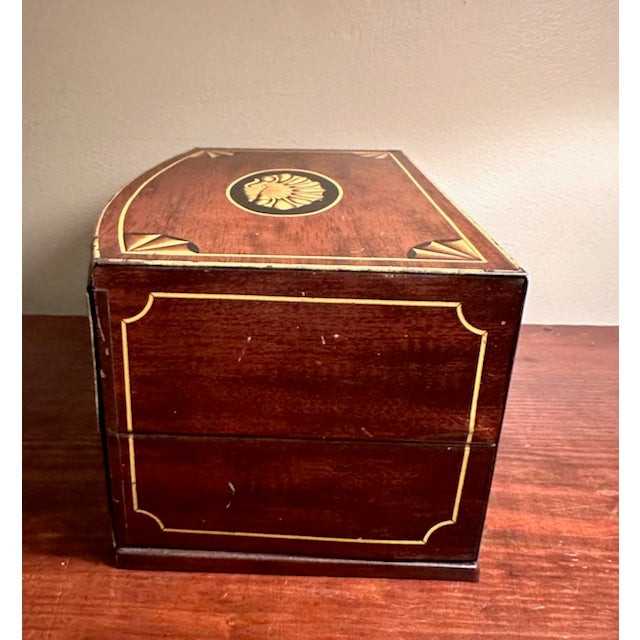 1900 - 1909 Antique Two-Drawer Confectionary Tin From Scotland For Sale - Image 5 of 8