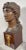 A fine late 18th century French carved wood head of a pretty young woman in the Greco-Roman taste. Grecian fashion gained...