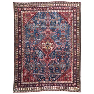 Antique Ghashghaei Rug For Sale