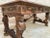 Renaissance Carved Walnut Desk with Three Drawers and Bronze Mounts, 1860s For Sale - Image 12 of 18