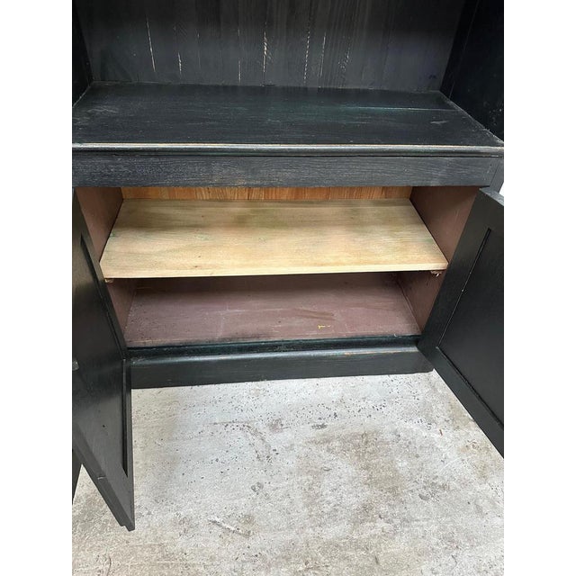 Black Store Shelf in Wood For Sale - Image 8 of 9