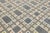 Off-white Nordic Geometric Handmade Wool Flatweave Rug in Charcoal, Off-White, and Pastels For Sale - Image 8 of 12