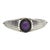 Late 20th Century Native American Sugilite Sterling Silver Cuff Bracelet For Sale