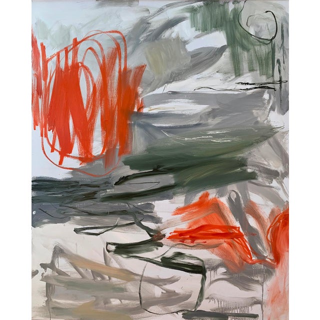 Contemporary Afterglow (Diptych) — 60x96 For Sale - Image 3 of 8