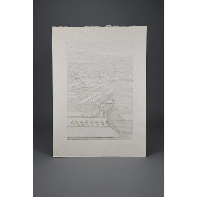 1990s Ray Morimura, Gassan, 1998, Woodblock For Sale - Image 5 of 18