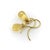 2000 - 2009 20k and 14k Gold Diamond and Citrine Briolette Drop Earrings, Pair For Sale - Image 5 of 9