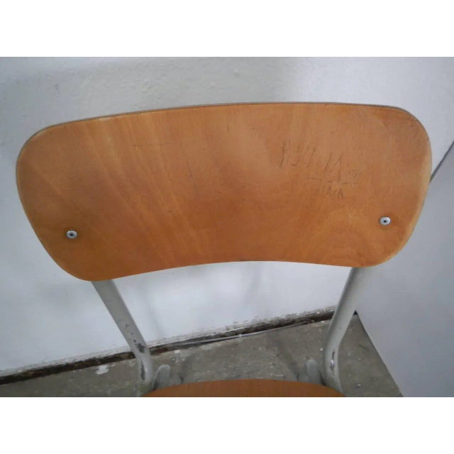 Gray Italian Desk Chair, 1970s For Sale - Image 8 of 10