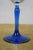 Glass Late 20th Century 12 Lenox Cobalt Blue Stem Gold Rim Swag Drape Wine Glasses Goblets 8" For Sale - Image 7 of 11