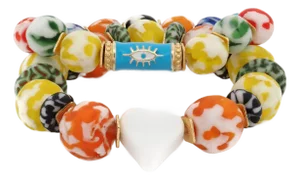 Love & Luck Evil Eye Beaded Bracelet Set