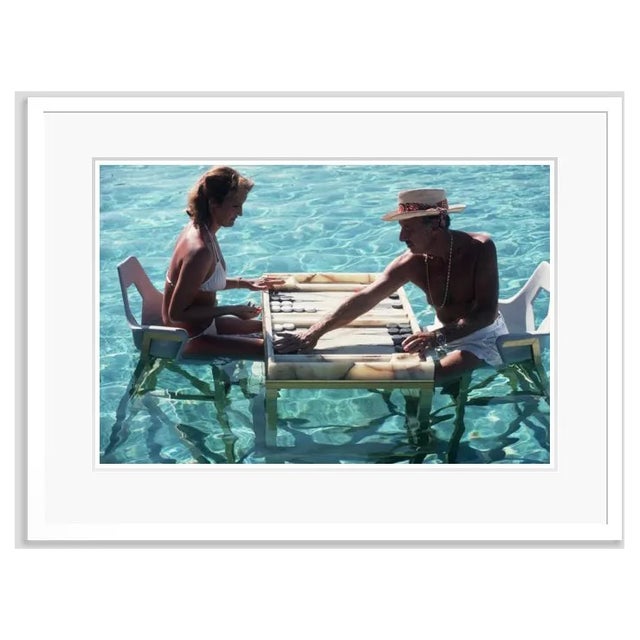 Slim Aarons, Keep Your Cool, 1978, Colour Photograph, Framed For Sale