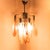 Vintage Chandelier with 6 Lights in Glass from Mazzega, 1970s For Sale - Image 3 of 14