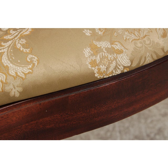 Set of 8 Thomasville Mahogany Dining Chairs For Sale - Image 11 of 18