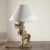 Wooden Angel Cherub Lamp with Violin For Sale - Image 3 of 7