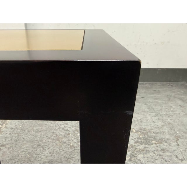 Wood John Hutton Donghia Madrid Side Table, Vintage For Sale - Image 7 of 12