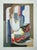 Maurice ESTEVE ( 1904 - 2001 ) Liseuse, 1961 Offset lithograph in colors on strong wove paper. Signed and dated in the...