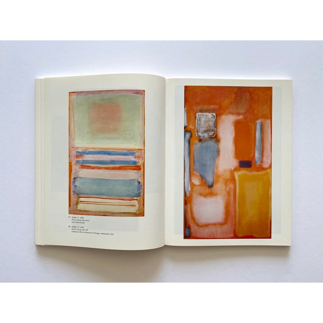Mark Rothko " Mark Rothko 1903 - 1970 " a Retrospective " Vintage 1979 First Edition Abstract Expressionist Lithograph Print Exhibition Art Book For Sale - Image 4 of 12