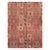 An antique tribal Beshir accent rug in gallery format handmade during the early 20th century by the nomadic tribes of...