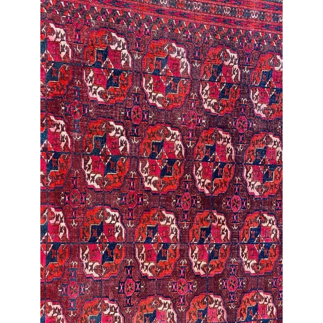 Antique Large Boukhara Rug, 1920s For Sale - Image 9 of 18