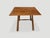 Andrianna Shamaris Midcentury Couture Teak Wood Cocktail Table or Entry Table For Sale - Image 12 of 18