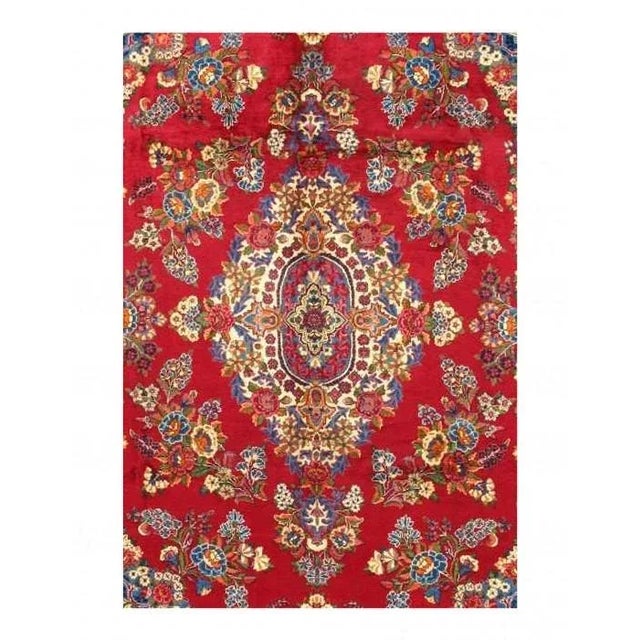 Antique Tabriz rugs are distinguished by their excellent weave and by their remarkable adherence to the classical...