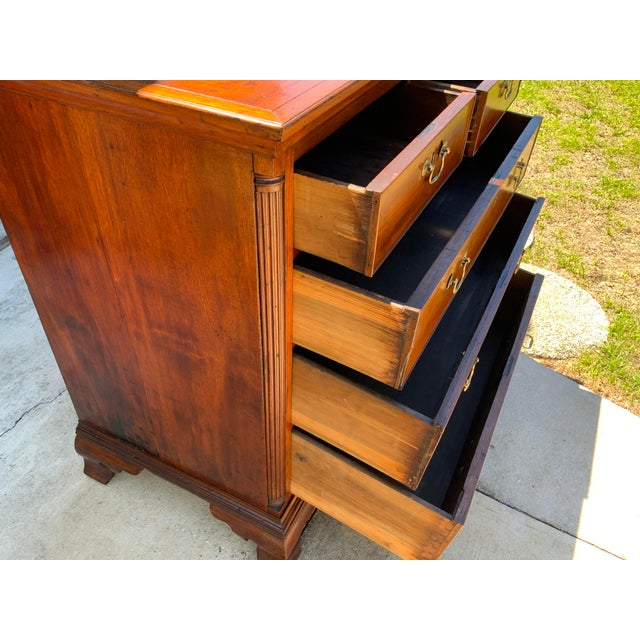 Chippendale Walnut Chippendale Chest For Sale - Image 3 of 18