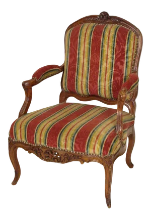 18th Century Louis XV Provincial Walnut Armchair