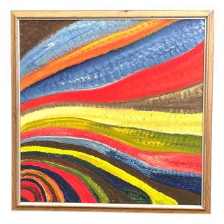 R. C. Reyes, Fantasia/Färg, 1990s, Oil on Canvas, Framed For Sale