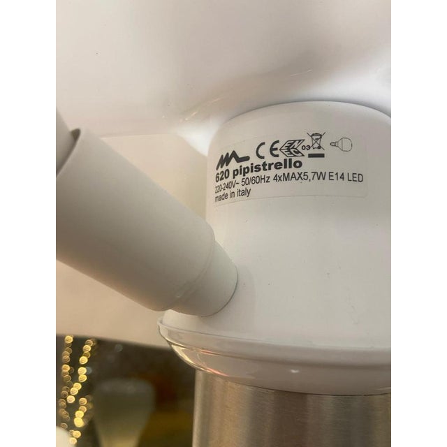 Black Pipistrello Lamp by Gae Aulenti for Martinelli Luce, 1990s For Sale - Image 8 of 13